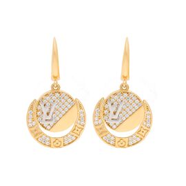 Серьги, золото, 585, 6.3г, 49394 | GoldMarket.kz