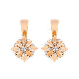 Серьги, золото, 585, 4.93г, 50943 | GoldMarket.kz