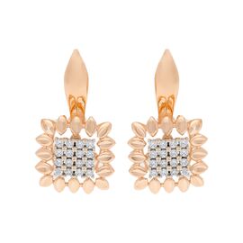 Серьги, золото, 585, 6.41г, 51608 | GoldMarket.kz