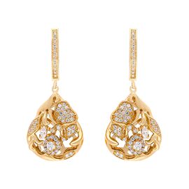 Серьги, золото, 585, 10.56г, 52617 | GoldMarket.kz