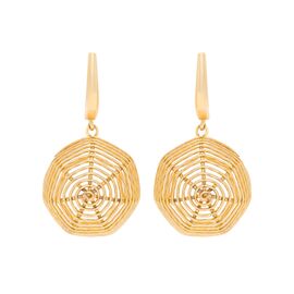 Серьги, золото, 585, 6.28г, 37917 | GoldMarket.kz