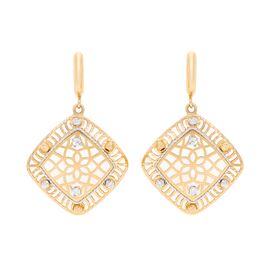 Серьги, золото, 585, 6.13г, 41218 | GoldMarket.kz