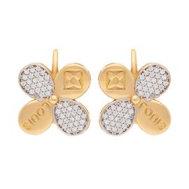 Серьги, золото, 585, 5.32г, 41498 | GoldMarket.kz