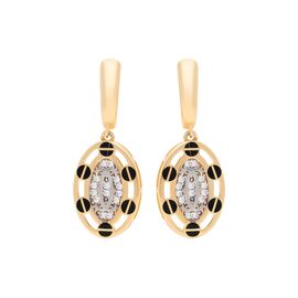 Серьги, золото, 585, 4.32г, 42018 | GoldMarket.kz