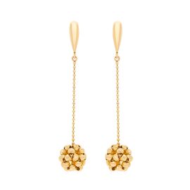 Серьги, золото, 585, 5.41г, 45575 | GoldMarket.kz