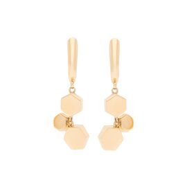 Серьги, золото, 585, 4.86г, 52937 | GoldMarket.kz