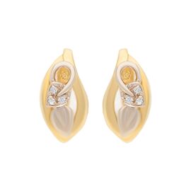 Серьги, золото, 585, 5.1 г, 53401 | GoldMarket.kz