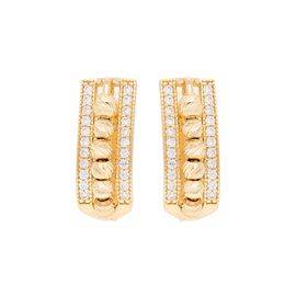 Серьги, золото, 585, 3.44г, 53607 | GoldMarket.kz