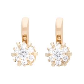 Серьги, золото, 585, 5.66г, 39378 | GoldMarket.kz