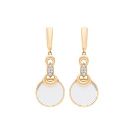 Серьги, золото, 585, 6.97г, 46458 | GoldMarket.kz