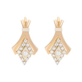 Серьги, золото, 585, 4.97г, 47910 | GoldMarket.kz