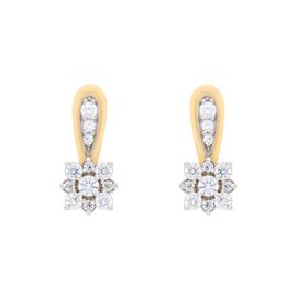 Серьги, золото, 585, 5.58г, 48260 | GoldMarket.kz