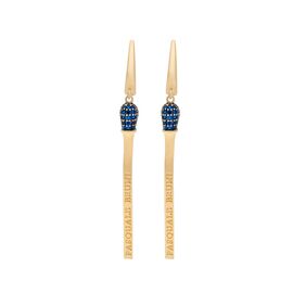 Серьги, золото, 585, 4.73г, 49730 | GoldMarket.kz