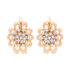 Серьги, золото, 585, 6.8г, 50393 | GoldMarket.kz