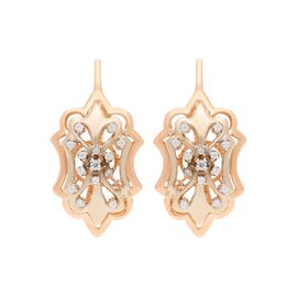 Серьги, золото, 585, 7.15г, 50817 | GoldMarket.kz