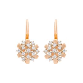 Серьги, золото, 585, 4.82г, 50204 | GoldMarket.kz