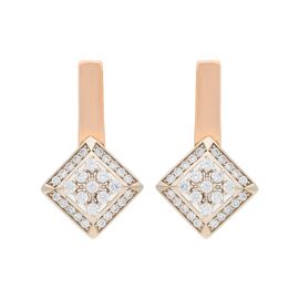 Серьги, золото, 585, 4.58г, 50682 | GoldMarket.kz