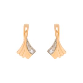 Серьги, золото, 585, 4.05г, 51120 | GoldMarket.kz
