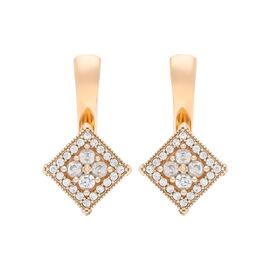 Серьги, золото, 585, 4.4г, 52735 | GoldMarket.kz