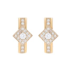 Серьги, золото, 585, 3.83г, 54102 | GoldMarket.kz