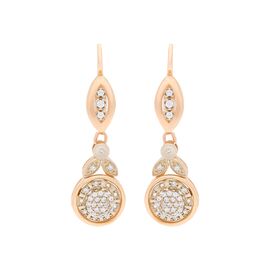 Серьги, золото, 585, 5.72г, 54173 | GoldMarket.kz