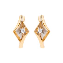 Серьги, золото, 585, 7.71г, 54242 | GoldMarket.kz