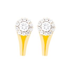 Серьги, золото, 585, 4.01г, 54379 | GoldMarket.kz