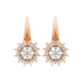 Серьги, золото, 585, 4.54г, 54503 | GoldMarket.kz