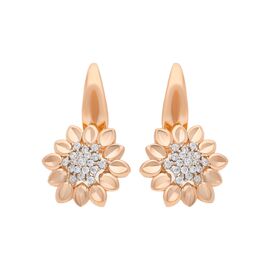 Серьги, золото, 585, 4.42г, 54515 | GoldMarket.kz