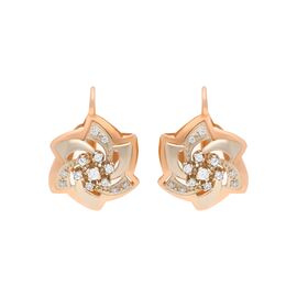 Серьги, золото, 585, 6.12г, 54520 | GoldMarket.kz