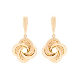Серьги, золото, 585, 6.34г, 55035 | GoldMarket.kz
