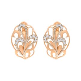 Серьги, золото, 585, 3.87г, 55055 | GoldMarket.kz