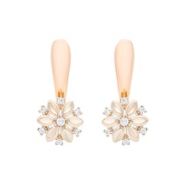Серьги, золото, 585, 3.56г, 55158 | GoldMarket.kz