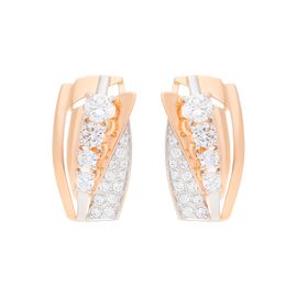 Серьги, золото, 585, 3.7г, 55178 | GoldMarket.kz