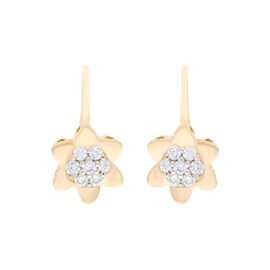 Серьги, золото, 585, 4.06г, 54883 | GoldMarket.kz