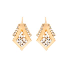 Серьги, золото, 585, 6.93г, 54972 | GoldMarket.kz