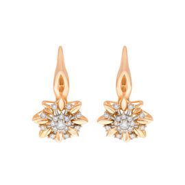 Серьги, золото, 585, 5.56г, 55328 | GoldMarket.kz
