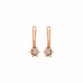 Серьги, золото, 585, 3.31г, 56866 | GoldMarket.kz