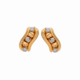 Серьги, золото, 585, 5.29г, 56922 | GoldMarket.kz