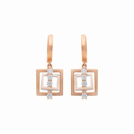 Серьги, золото, 585, 4.7г, 57043 | GoldMarket.kz