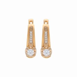 Серьги, золото, 585, 4г, 57055 | GoldMarket.kz