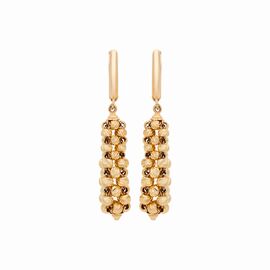 Серьги, золото, 585, 7.03г, 57092 | GoldMarket.kz