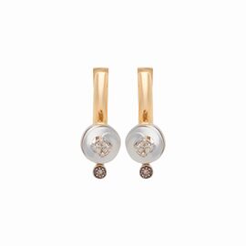 Серьги, золото, 585, 4.64г, 57118 | GoldMarket.kz