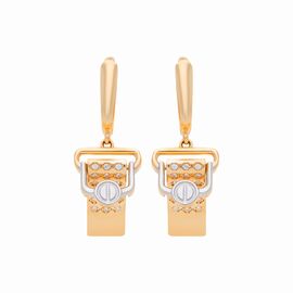 Серьги, золото, 585, 7.05г, 57142 | GoldMarket.kz