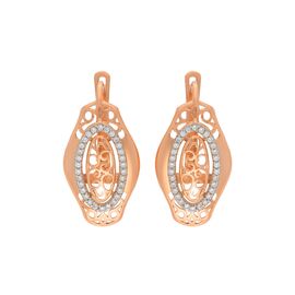 Серьги, золото, 585, 5.88г, 55469 | GoldMarket.kz