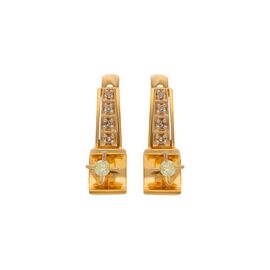 Серьги, золото, 585, 6.06г, 55496 | GoldMarket.kz