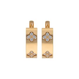 Серьги, золото, 585, 6.78г, 55530 | GoldMarket.kz