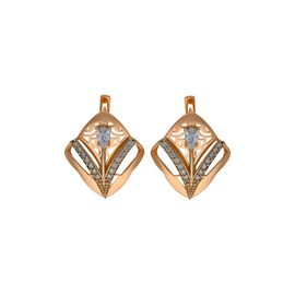 Серьги, золото, 585, 4.9г, 55764 | GoldMarket.kz