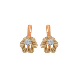 Серьги, золото, 585, 3.72г, 55781 | GoldMarket.kz