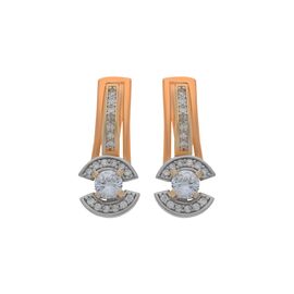 Серьги, золото, 585, 4.6г, 55784 | GoldMarket.kz